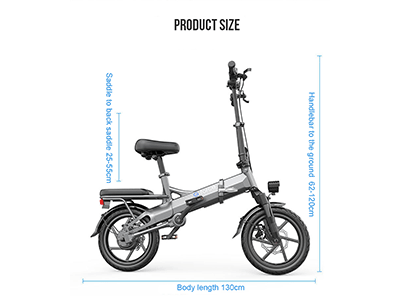 bicicleta electrica plegable GE-FORCE G14