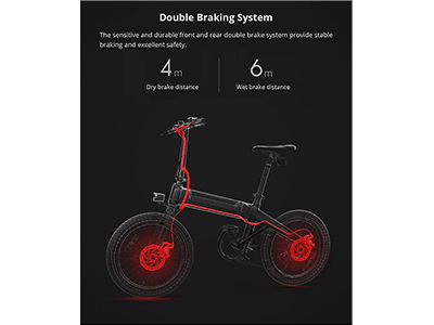 bicicleta electrica plegable urbana Himo C20