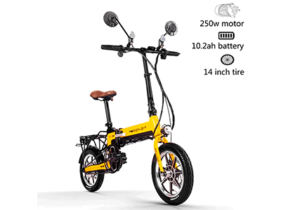 bicicleta electrica urbana plegable RichBit RT 619