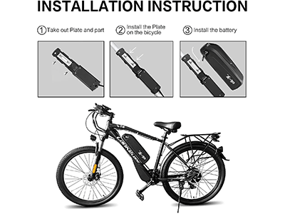 batería de bicicleta X-GO