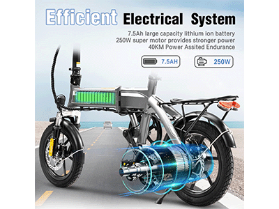 bicicleta electrica urbana Hitway