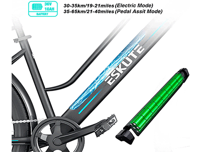 bicicleta electrica E-MTB eskute